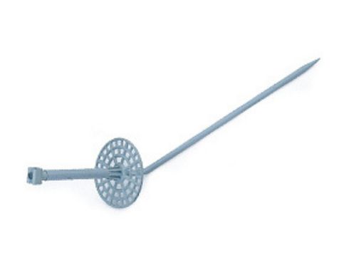 Round Disc Holder With PVC Pointed Earthing Rod Assembly